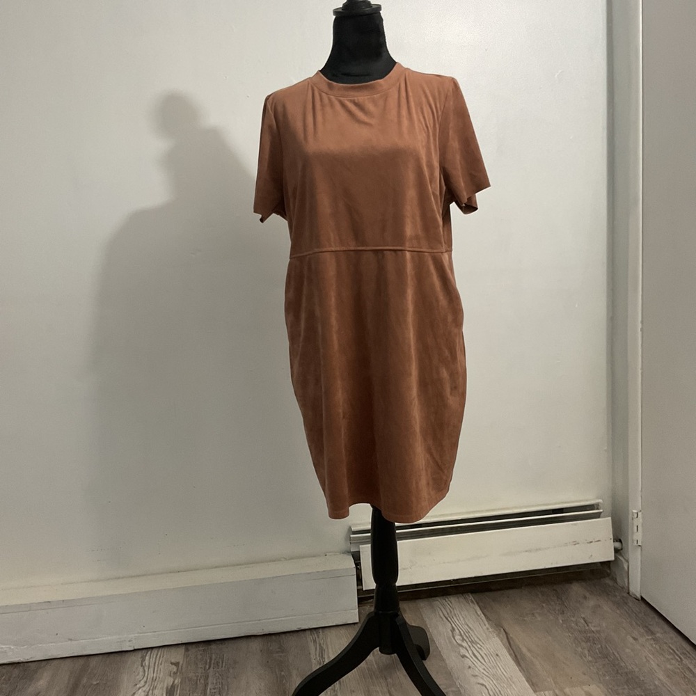 Forever 21 Brown Sheath Mini Dress